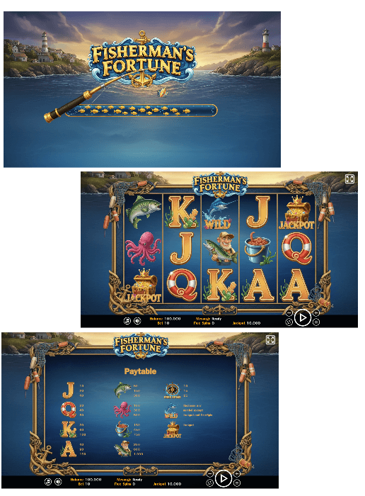 Fisherman's Fortune - HTML5 Slot Machine