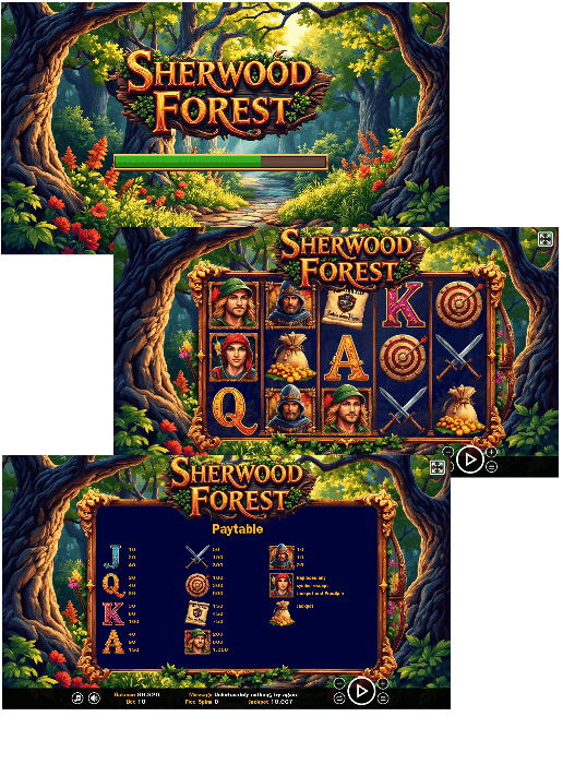 Sherwood Forest - HTML5 Slot Machine