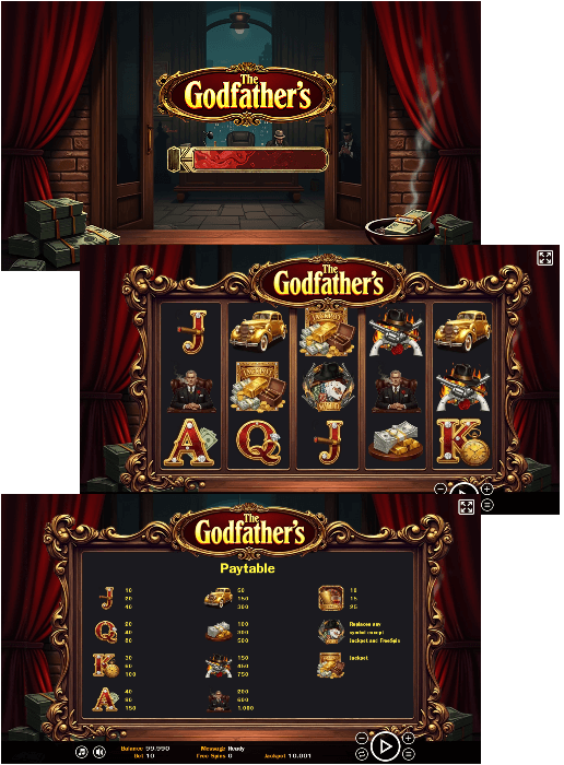 The Godfathers - HTML5 Slot Machine