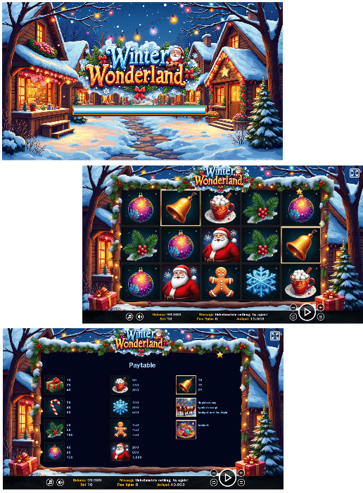Winter Wonderland - HTML5 Slot Machine
